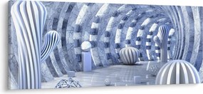 Tablou - 3D Abstract (120x50 cm)