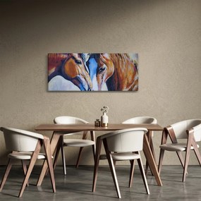 Tablou - Caii îndrăgostiți (120x50 cm)