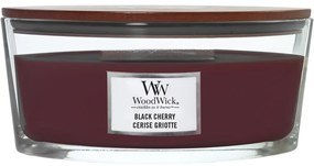 Lumânare parfumată WoodWick Black Cherry, 453 g