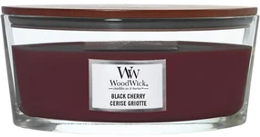 Lumânare parfumată WoodWick Black Cherry, 453 g