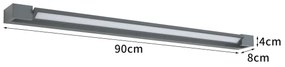 Brilagi - Aplica LED de exterior AQUA LINE, 24W, 230V, 90 cm, IP44, antracit