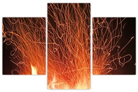 Tablou cu focul (90x60 cm)