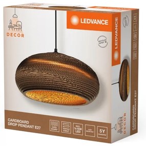 Lustră pe cablu Ledvance DECOR CARDBOARD 1xE27/15W/230V d. 40 cm