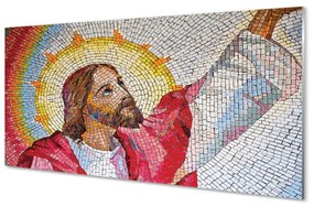 Tablouri acrilice mozaic Isus