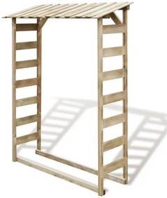 Sopron lemne de foc, 150 x 44 x 176 cm, lemn de pin tratat 150 x 44 x 176 cm