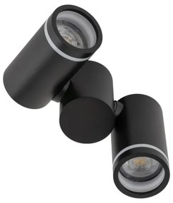 Spot JET SET 2xGU10/10W/230V negru