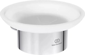Savoniera Ideal Standard Atelier Conca design rotund crom lucios