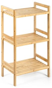 Raftier din bambus G21, 3 etajere, 3 etaje