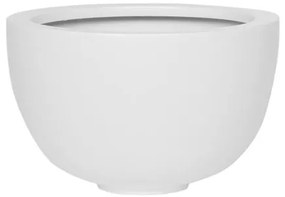 Ghiveci de flori Peter, alb mat, dimensiuni multiple - PotteryPots Mărime: S - v. 12 cm, ⌀ 20 cm