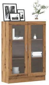 vidaXL Bibliotecă, stejar artizanal, 82,5x30,5x115 cm, lemn prelucrat