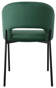 Scaun K455 Velvet Verde – H97