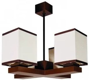 Lustra rustica 4 becuri E14 Bendis EL0020008 Erste
