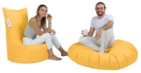 Fotoliu puf Beemin (Galben). 1101516