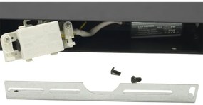 Aplică LED de exterior 2xLED/4W/230V IP54 30 cm negru