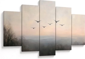 Tablou - Stol de păsări (150x105 cm)