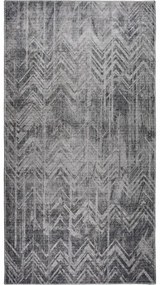 Covor tip traversă gri lavabil 200x80 cm - Vitaus