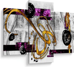 Tablou abstracției (90x60 cm)