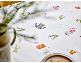 Față de masă din bumbac 140x250 cm cu model de Crăciun Christmas Days – Södahl