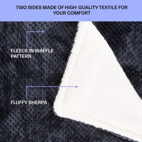 Klarstein DR Watson Deluxe XL, pătură electrică, 160 W, 9 nivele de încălzire, 200 x 180 cm