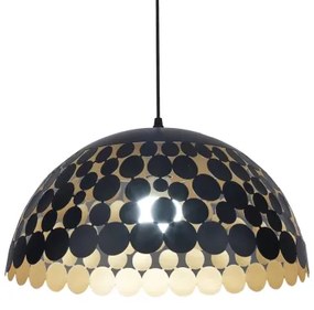 Lustră pe cablu LISA BLACK 1xE27/60W/230V