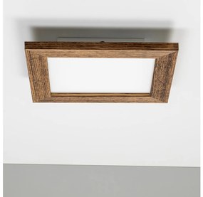 Panou LED RGBW dimabil aplicat Eglo SALOBRENA-C LED/16W/230V maro + telecomandă