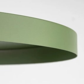 Lustră pe cablu SILA 1xE27/15W/230V d. 40 cm verde