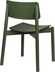 Scaun de dining verde stivuibil Wem – noo.ma