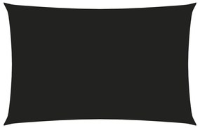 Parasolar, negru, 4x7 m, tesatura oxford, dreptunghiular