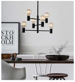 Markslöjd 107281 - Lustră pe cablu CAPITAL 6xE27/60W/230V