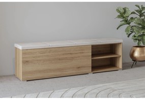 Dulap pentru pantofi Verdeene (stejar sălbatic + bej). 1091839