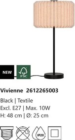 Veioza, Lampa de masa Vivienne