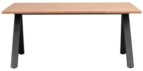 Masă de dining extensibilă cu blat din lemn de stejar 170x100 cm Carradale - Rowico