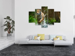 Tablou cu trigrul fugind (150x105 cm)