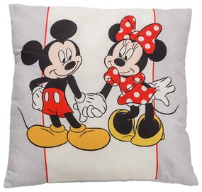 Perna decorativă MICKEY MOUSE 40x40 cm - mai multe culori Culoare: Gri inchis