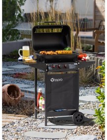 Tepro 508C Grătar cu gaz cu pietre vulcaniceIrvine, 94 x 51 x 102 cm
