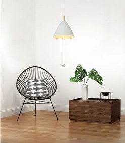 Globo 15325W - Lustră pe cablu PURA 1xE27/60W/230V