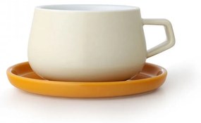 Cana de ceai cu farfurie VIVA Classic Cream 250ml, portelan 1006994