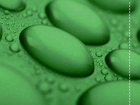 Prelată JAGO 650 g / m², ochiuri din aluminiu,verzi, 5 x 8 m