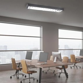 Corp de iluminat fluorescent 2xG13/18W/230V negru 120 cm