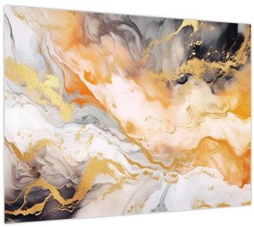 Tablou - Fond marmorat (70x50 cm)