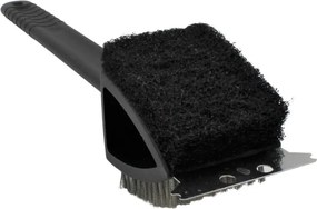 Perie profesională pentru curățarea grătarului, 3în1, cu mâner ergonomic, cap multifuncțional, BBQ