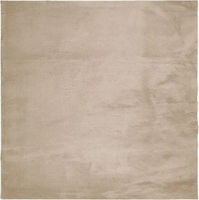 vidaXL Covor HUARTE, fir scurt, moale și lavabil, nisipiu, 240x240 cm