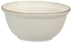 Bol Elegance din ceramica alba 16 cm