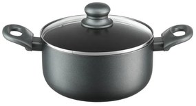 Oala cu capac 20cm, 2.9L, invelis Ilag ® Non-Stick Basic, Graphite