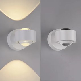 Schöner Wohnen 19331-16 - Aplica de perete LED CHIA, 2xLED/2W/230V, alb