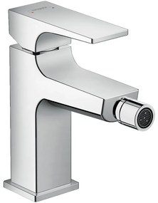 Baterie bideu cu ventil click-clack, Hansgrohe, Metropol, crom