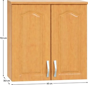 Dulap de sus, arin, LORA MDF NEW KLASIK W60/736