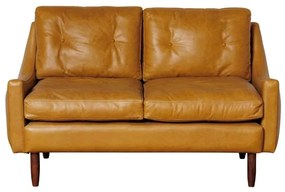 Canapea premium, 2 locuri, piele naturala, Cambridge