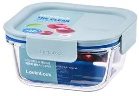 Recipient pătrat de sticlă LOCKnLOCK CLEAR, 500 ml , mentă, 500 ml