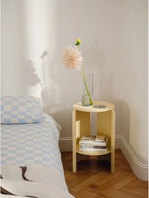 Măsuță auxiliară rotundă din oțel ø 32 cm Wa – noo.ma